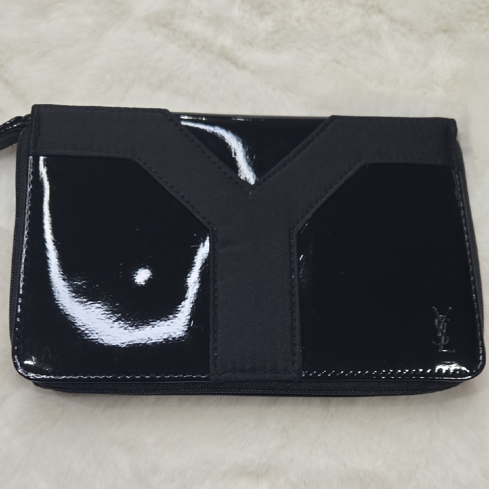Yves Saint Laurent Black Clutch NEW - Picture 8 of 8